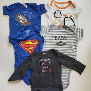 Lot of baby onsies 12M